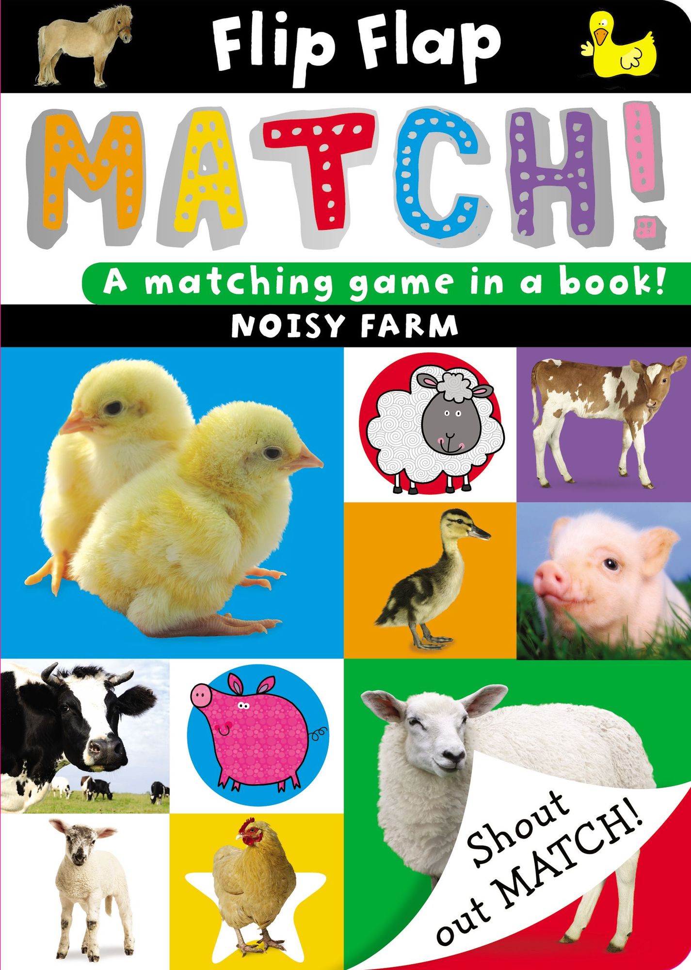 Flip, Flap, Match Noisy Farm