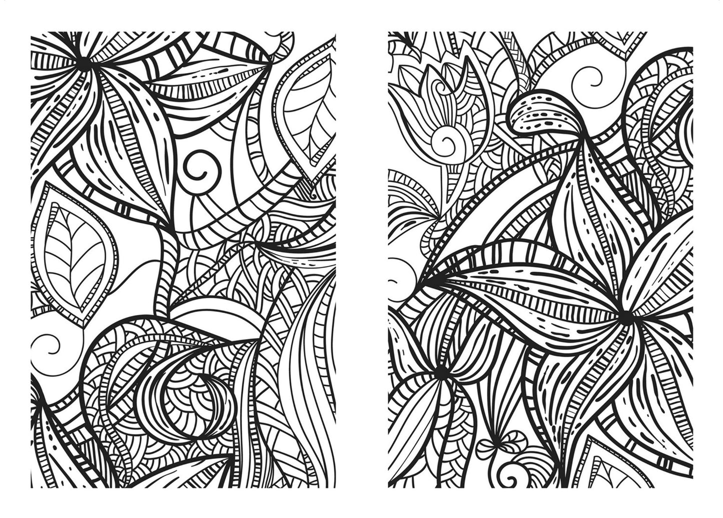 The Creative Colouring Book for Grown-ups