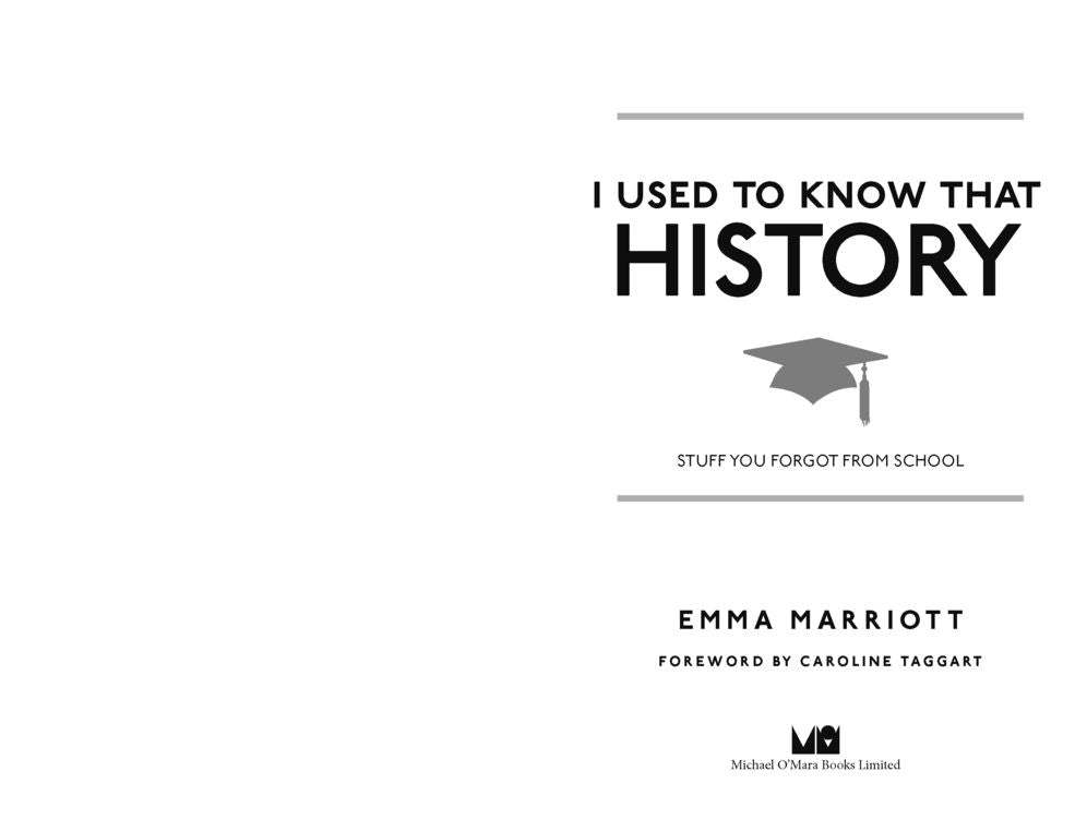 I Used to Know That: History: Stuff You Forgot from School