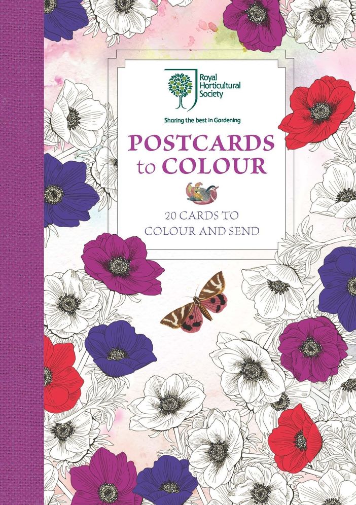 The Royal Horticultral Society Postcards to Colour: 20 Cards to Colour and Send