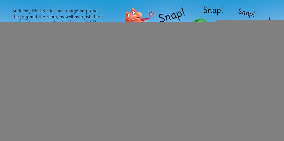 Sneaky Snappy Mr Croc