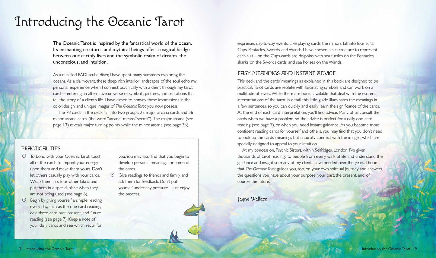 Oceanic Tarot: Includes a Full Deck of Specially Commissioned Tarot Cards and a 64-Page Illustrated Book