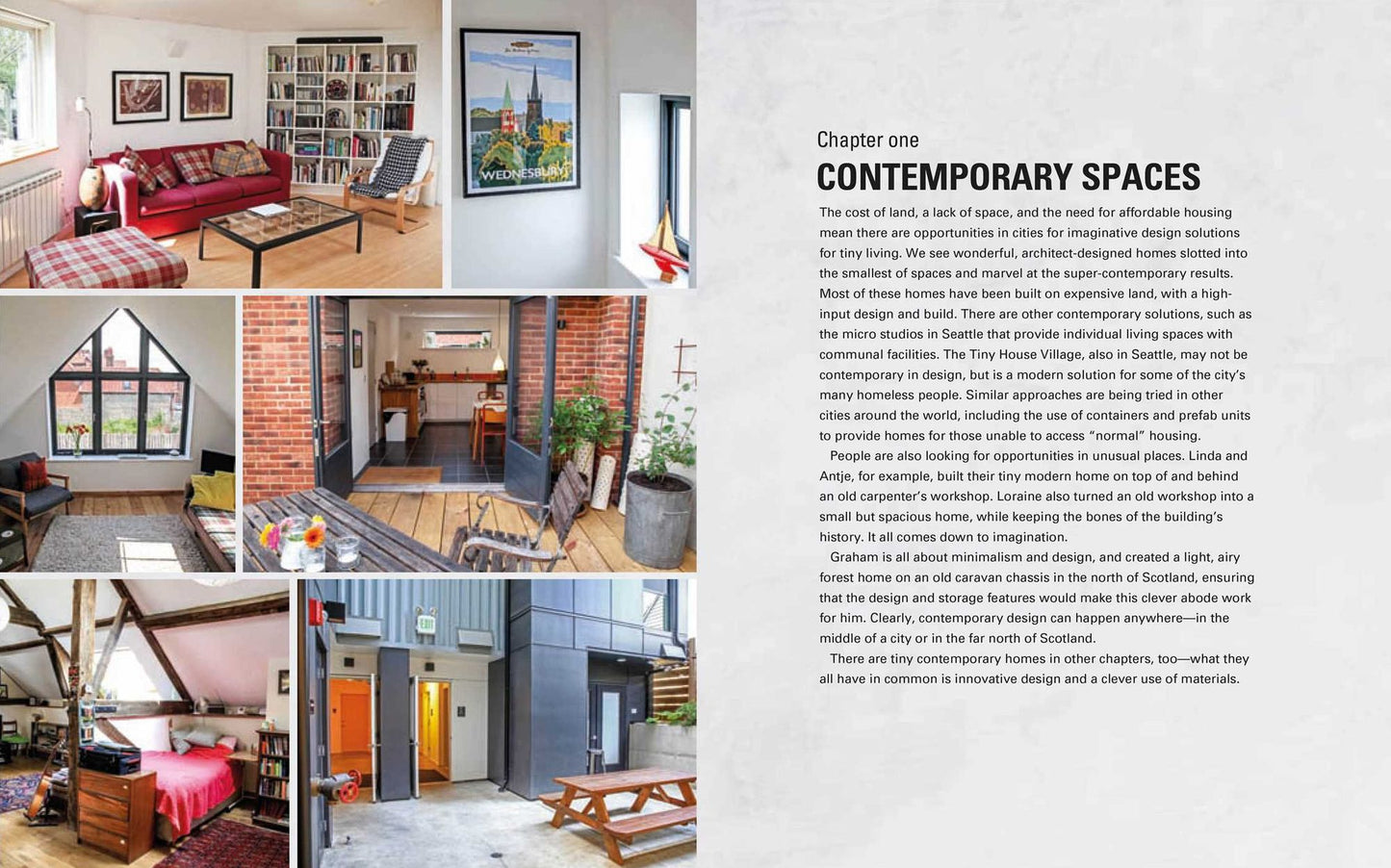 Inspiring Tiny Homes: Creative living on land, on the water, and on wheels