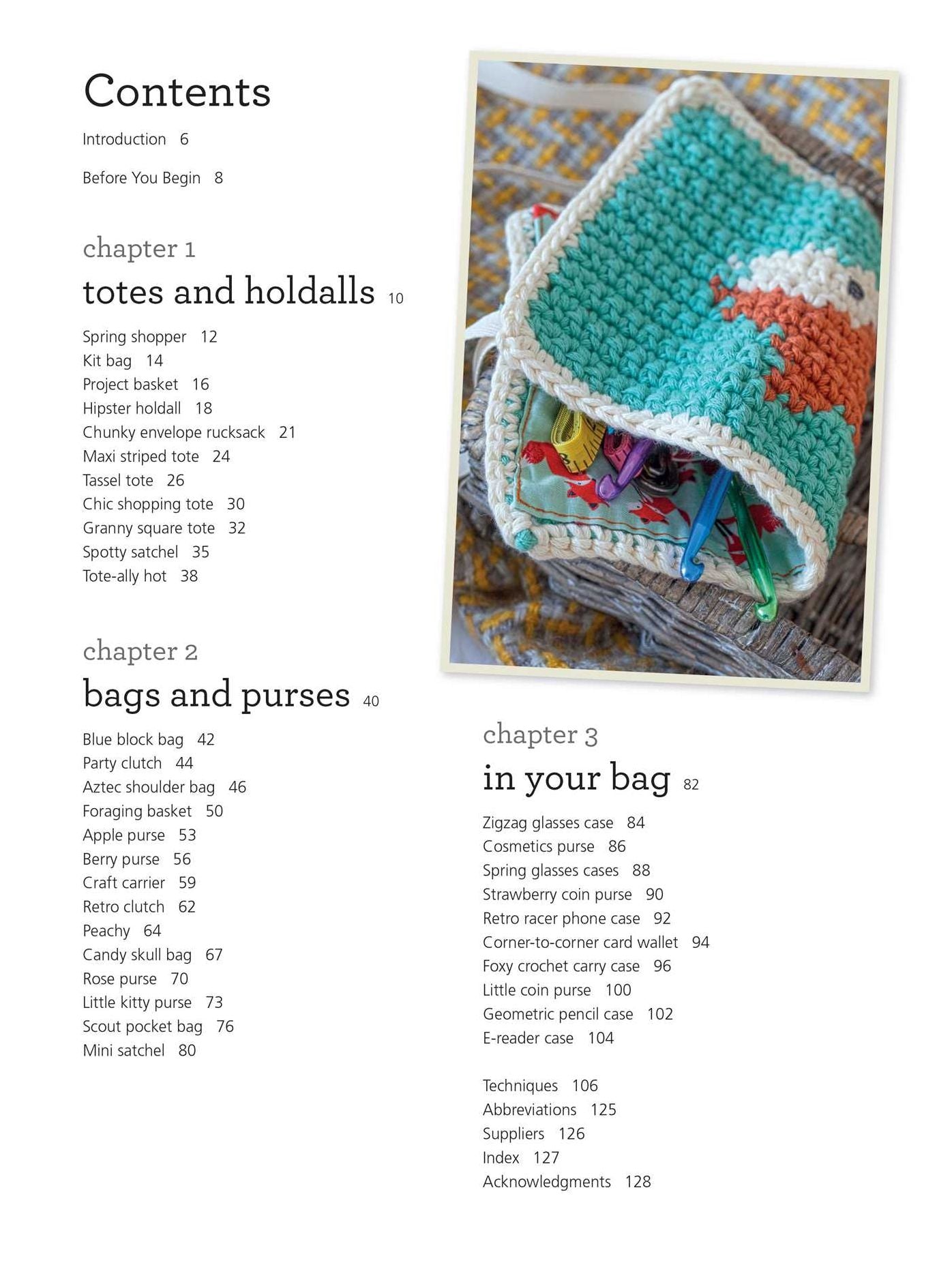 35 Crocheted Bags: Colorful Carriers from Totes and Baskets to Purses and Cases