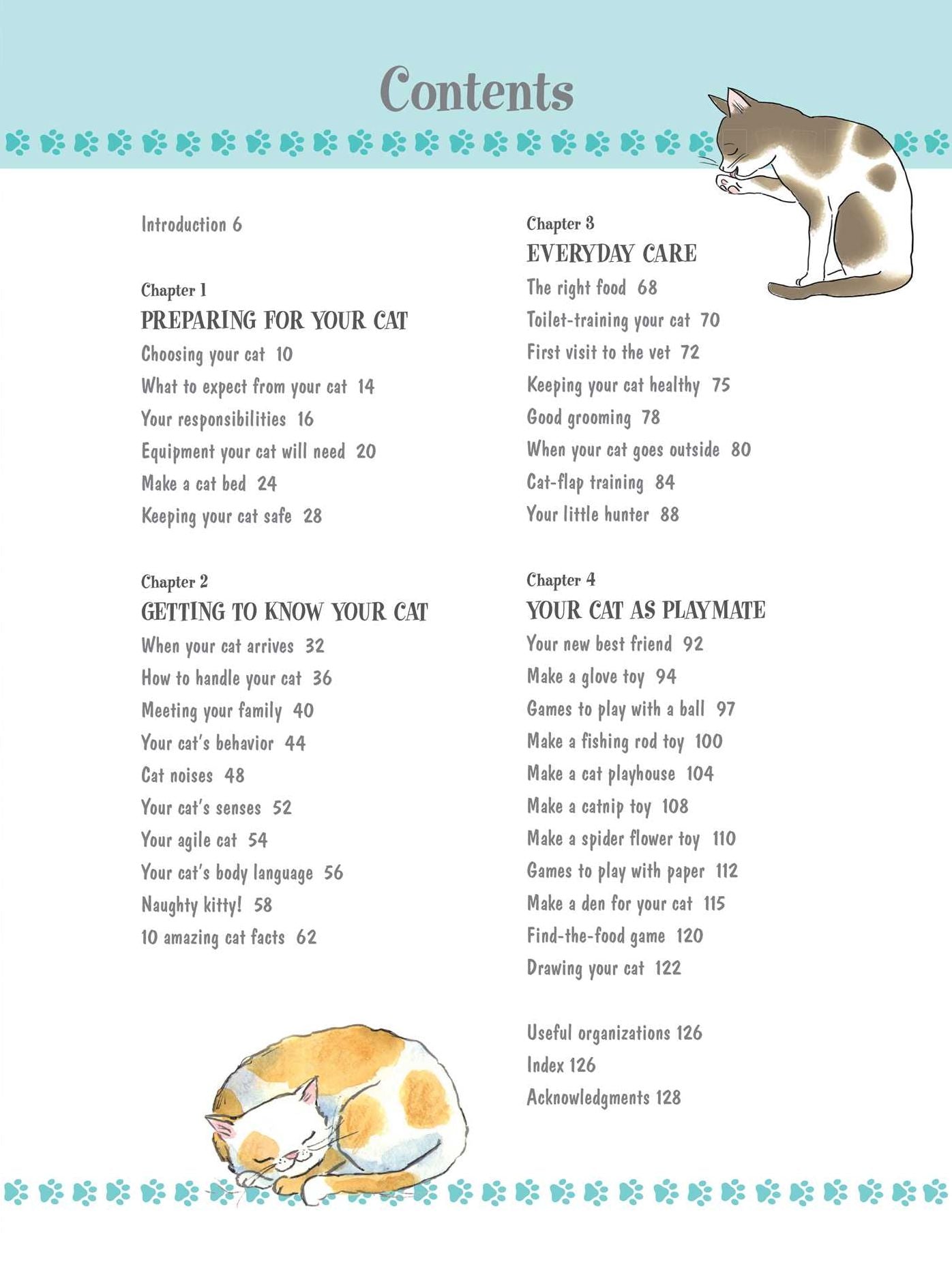 My First Cat Book: Simple and Fun Ways To Care For Your Feline Friend For Kids Aged 7+