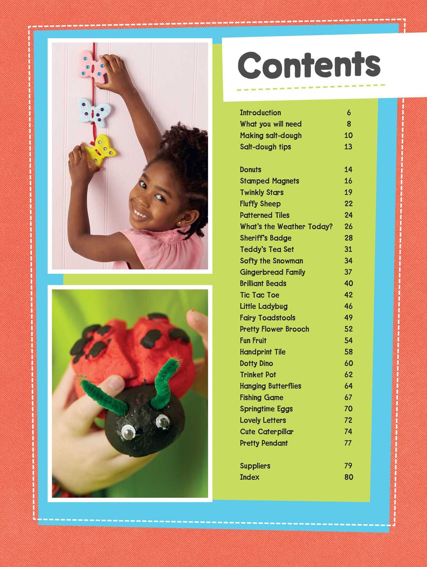 Let's Get Crafty with Salt-Dough: 25 Creative and Fun Projects For Kids Aged 2 and Up