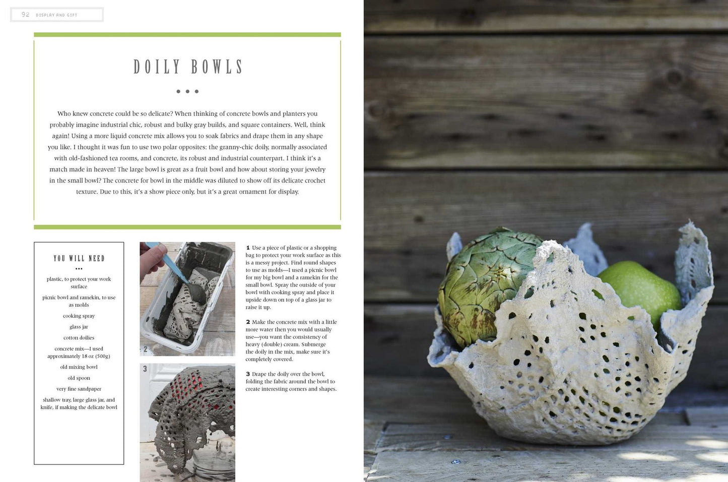 Making Concrete Pots, Bowls, and Platters: 35 stylish and simple projects for the home and garden