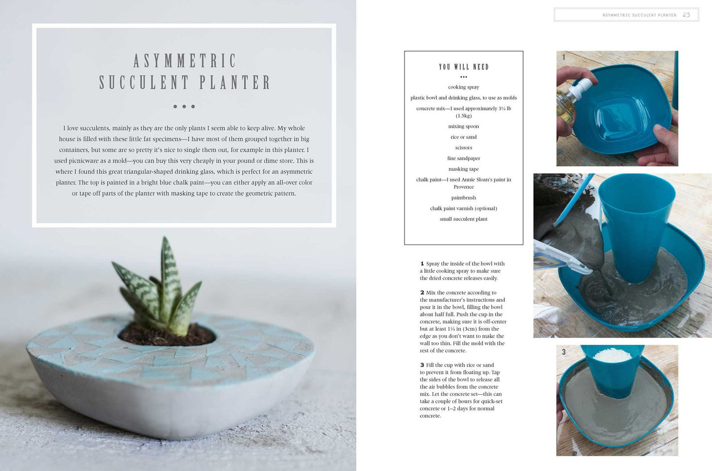 Making Concrete Pots, Bowls, and Platters: 35 stylish and simple projects for the home and garden