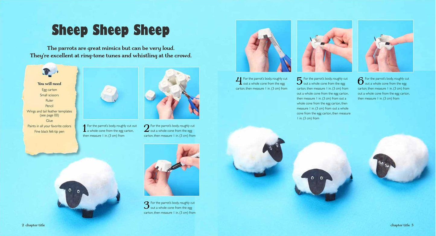 Make Your Own Farm Animals and More: 35 projects for kids using everyday cardboard packaging