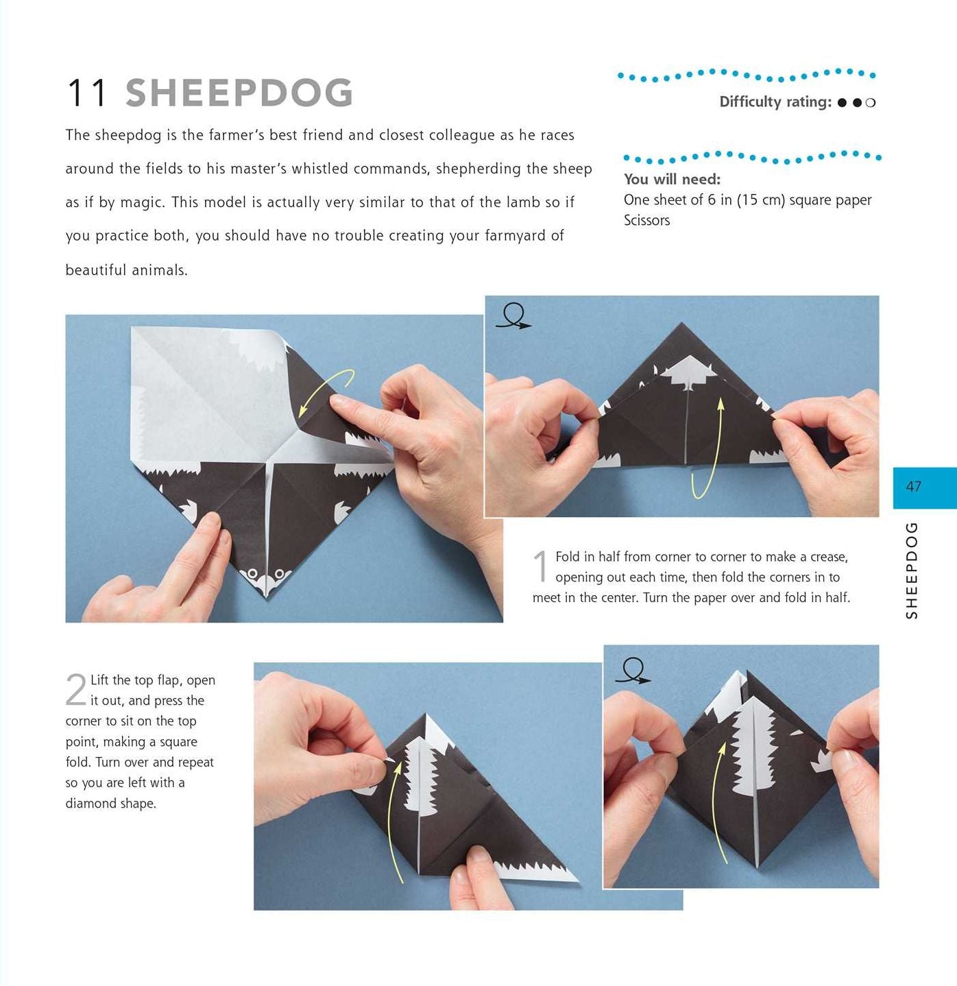 Origami Animal Friends: Fold 35 of your favorite dogs, cats, rabbits, and more