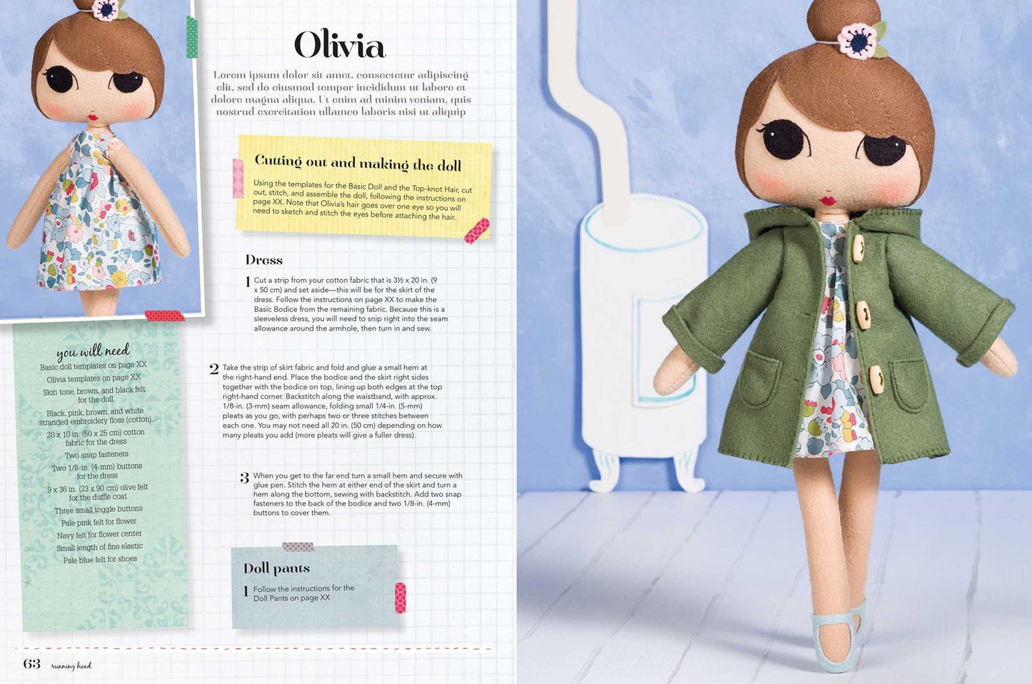 Sew Your Own Dolls: 25 stylish dolls to make and personalize
