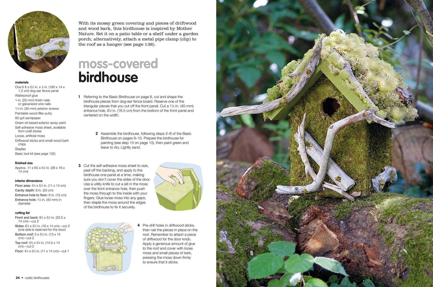 Handmade Birdhouses and Feeders: 35 projects to attract birds into your garden