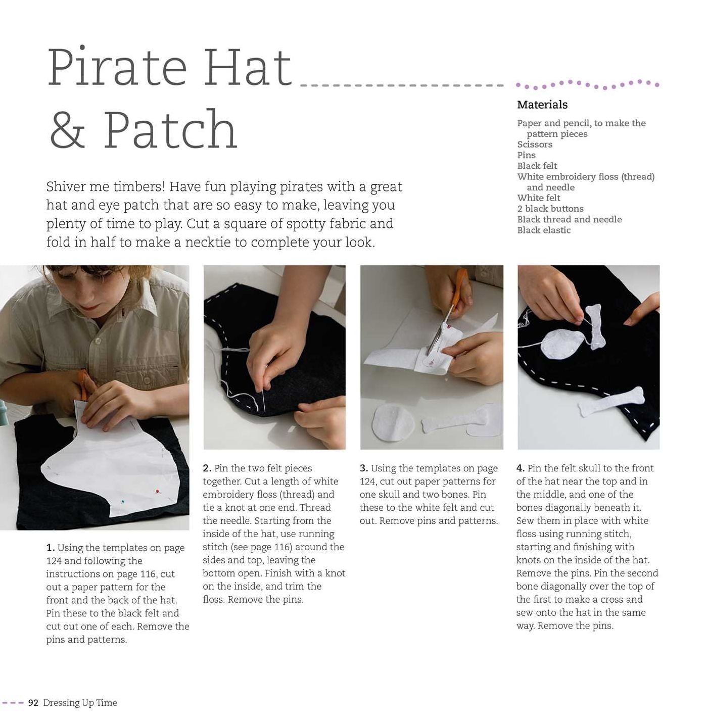 Sewing for Children: 35 step-by-step projects to help kids aged 3 and up learn to sew