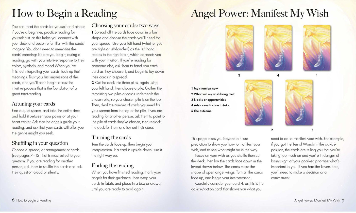 The Angel Tarot: Includes a Full Deck of 78 Specially Commissioned Tarot Cards and a 64-Page Illustrated Book