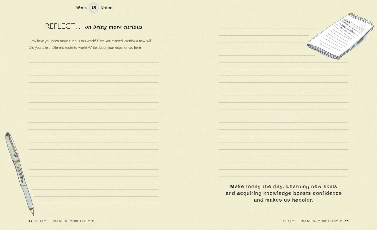 A Year of Living Happily: Week-by-week activities to unlock the secrets of a happier way of being