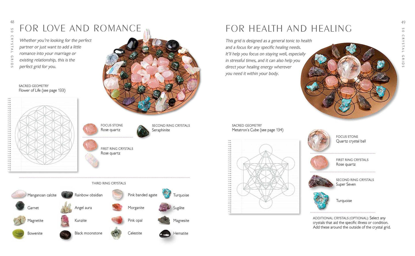 The Book of Crystal Grids: A practical guide to achieving your dreams