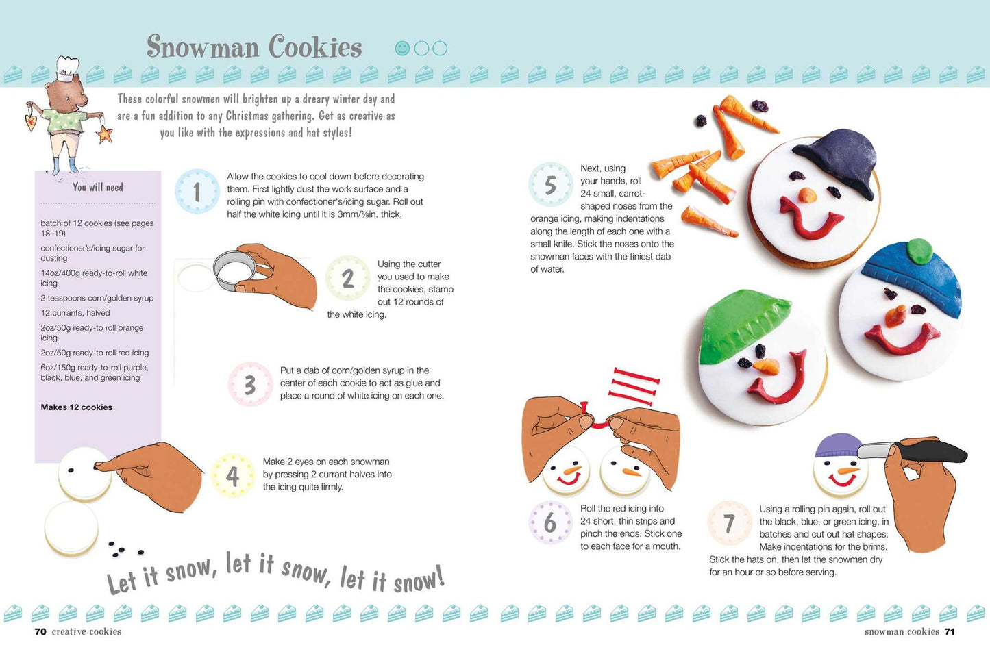 My First Cookie and Cake Decorating Book: 35 techniques and recipes for children aged 7-plus