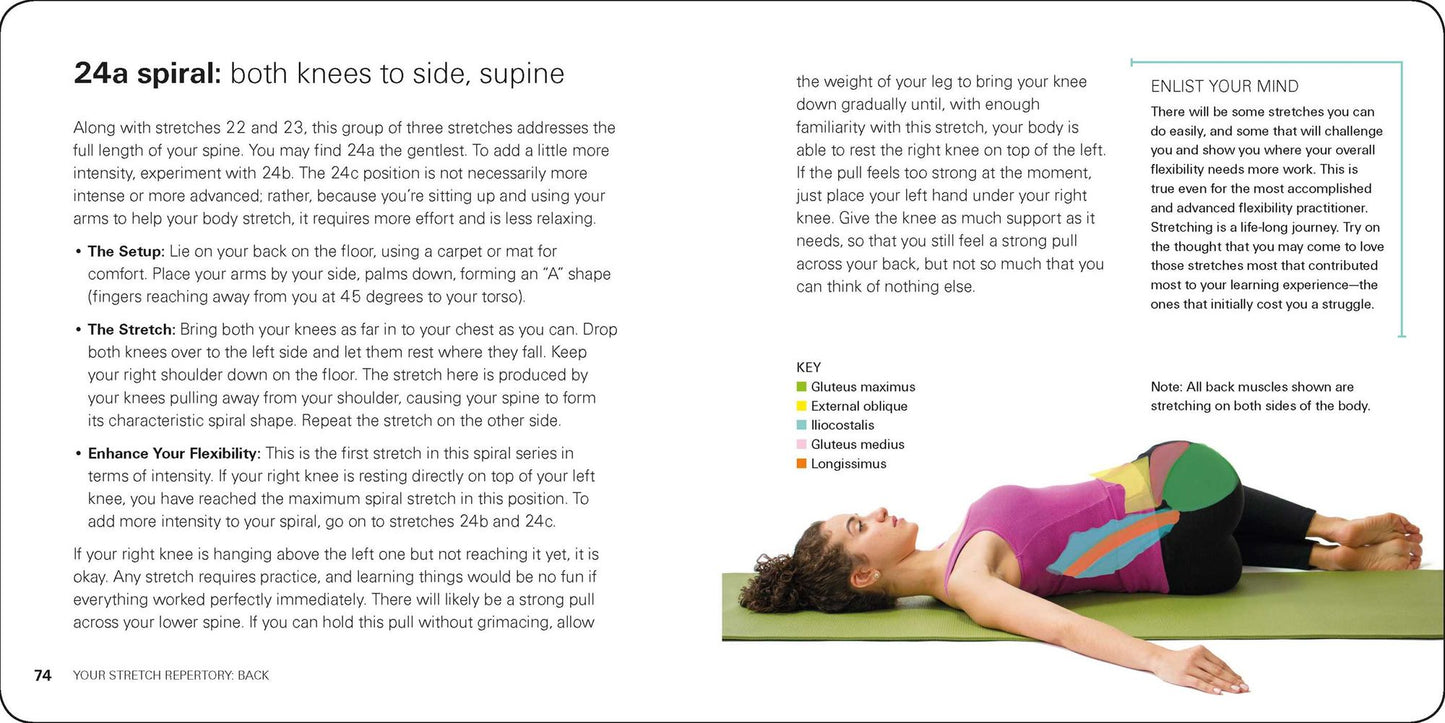 The Little Pocket Book of Stretching with Ease for a Pain-free Back: Heal and prevent backache and injury