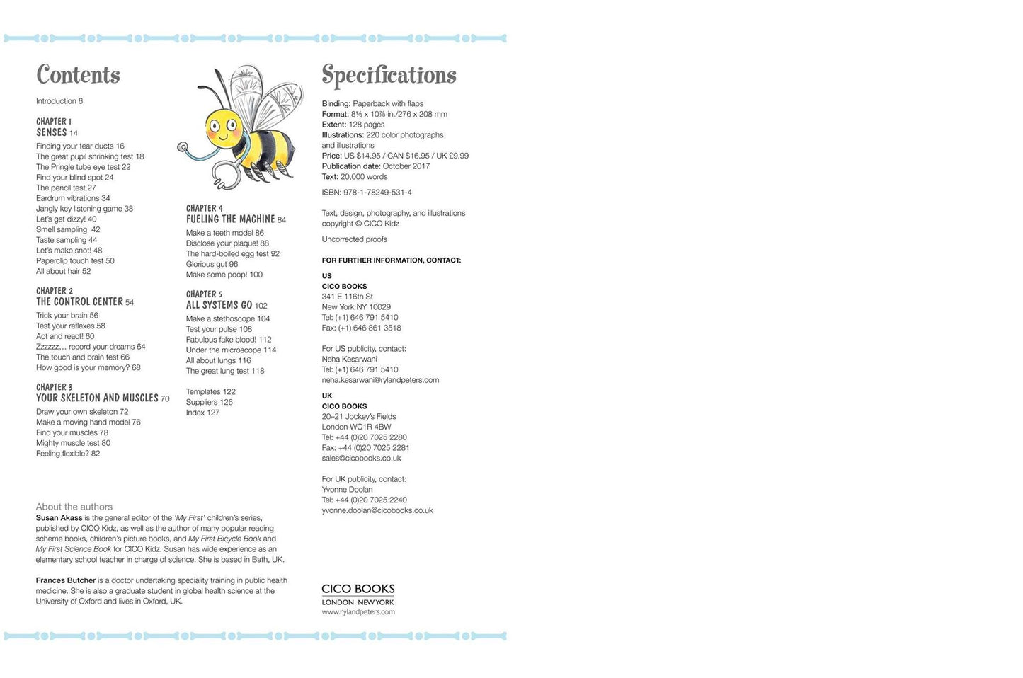 My First Book of My Body: Discover how your body works with 35 fun projects and experiments