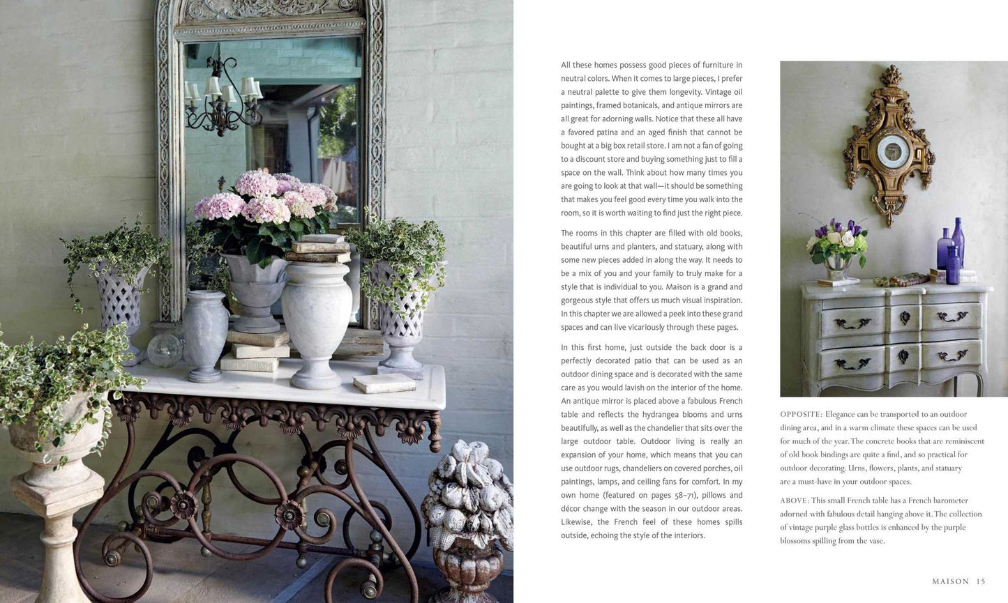 Carolyn Westbrook: Vintage French Style: Homes and gardens inspired by a love of France