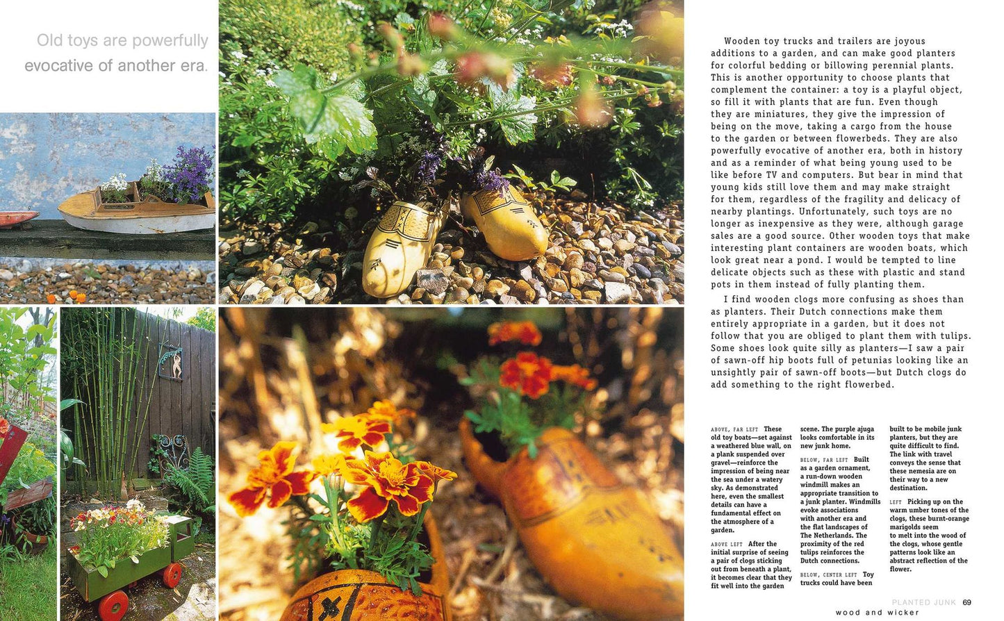 Gardening with Junk: Simple and innovative planting ideas using recycled pots and containers