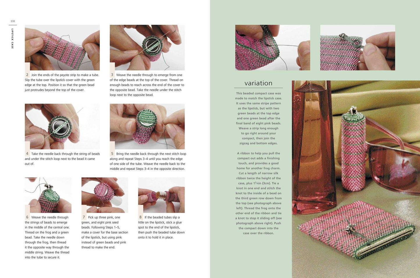 The Seed Bead Book: Over 35 step-by-step projects made with modern beads