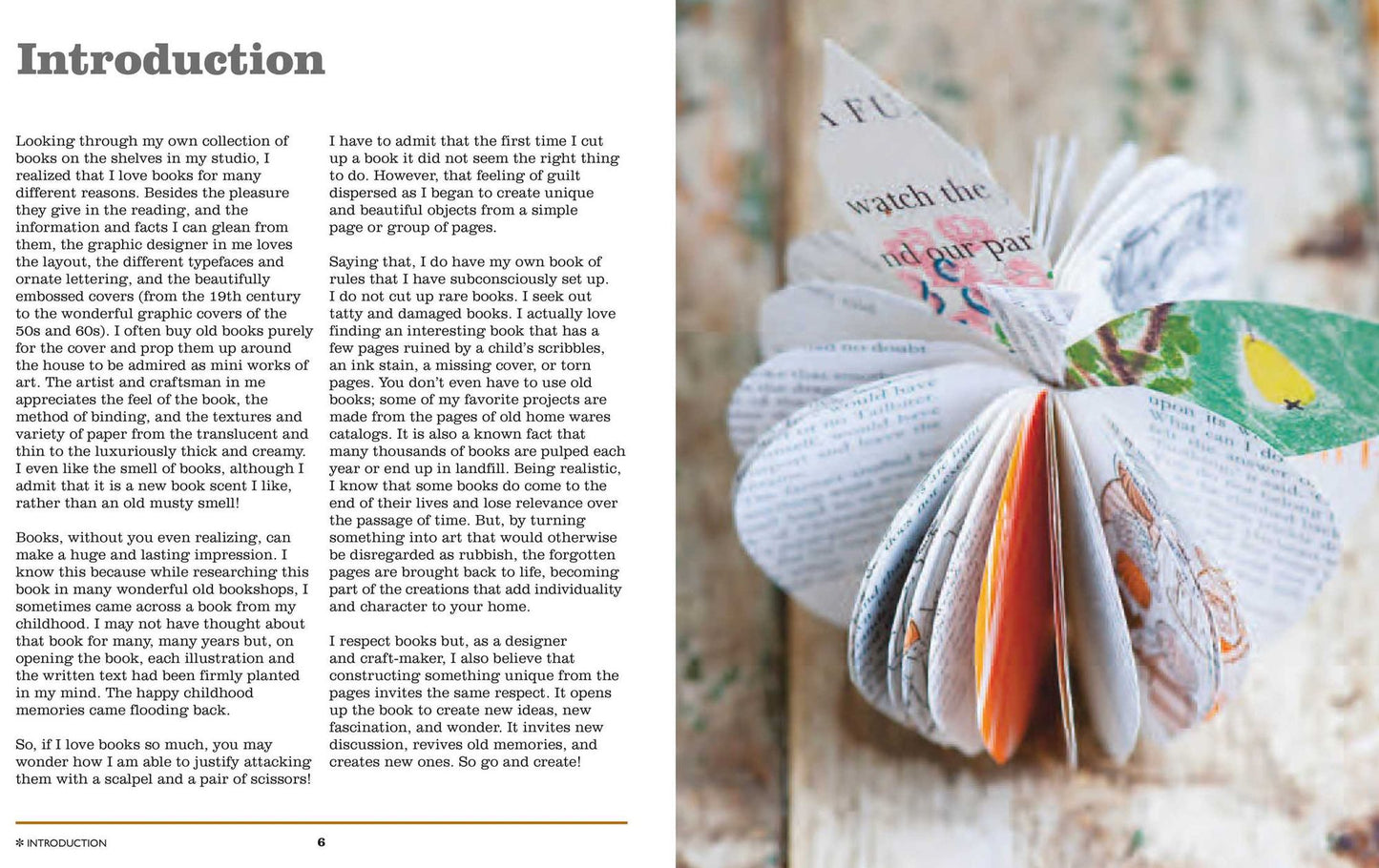Book Art: Creative ideas to transform your books into decorations, stationery, display scenes, and more