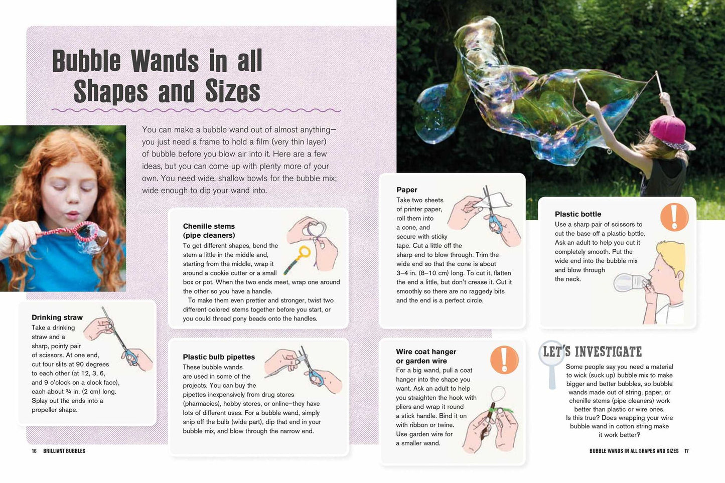 Bubbles & Balloons: 35 amazing science experiments