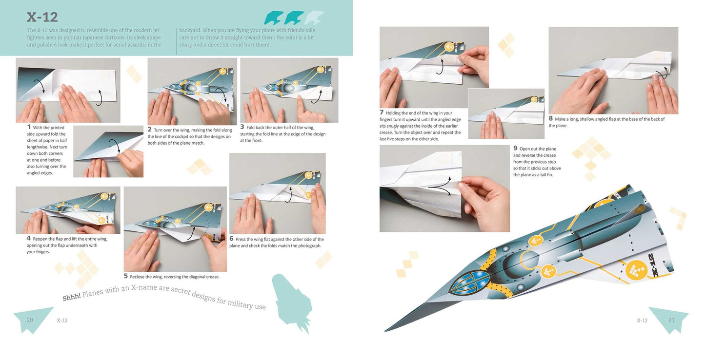 Fun Origami for Children: Flight!: 12 paper planes and other flying objects to fold for fun!