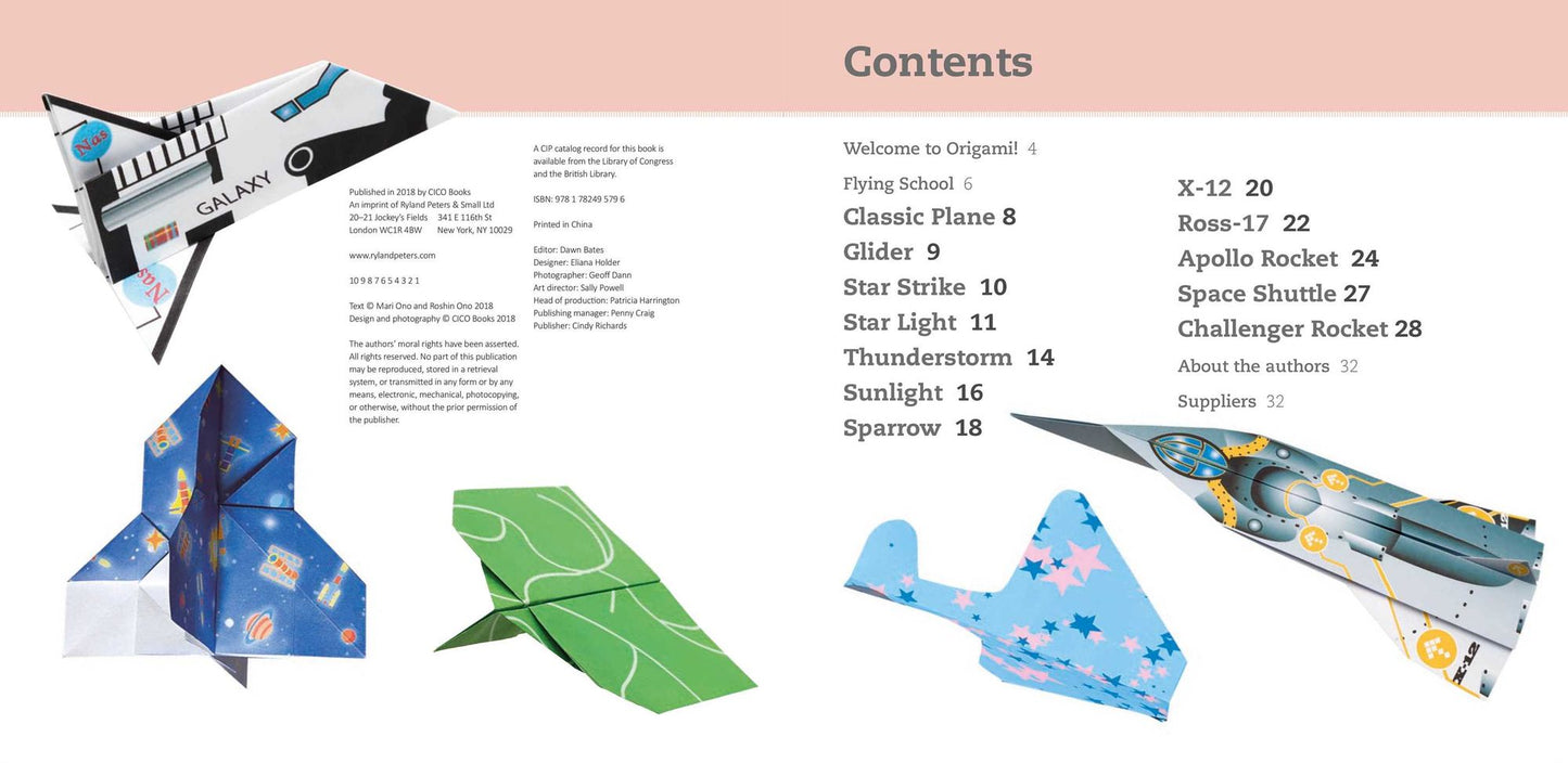 Fun Origami for Children: Flight!: 12 paper planes and other flying objects to fold for fun!