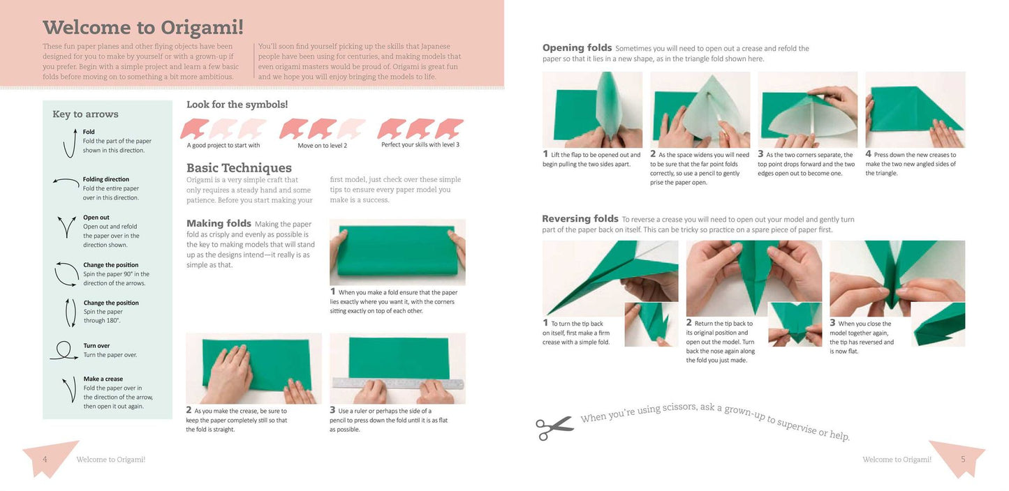 Fun Origami for Children: Flight!: 12 paper planes and other flying objects to fold for fun!