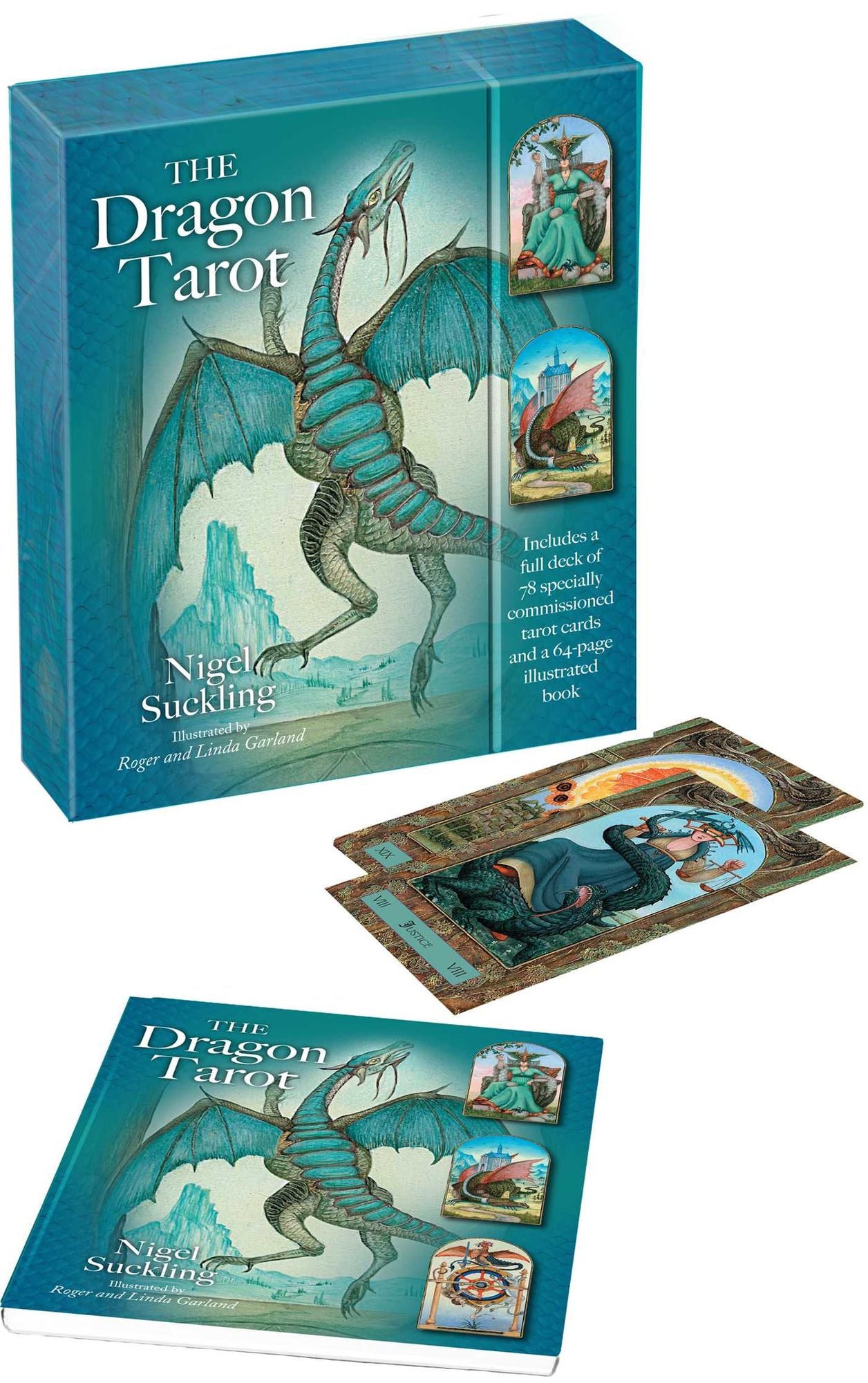 The Dragon Tarot: Includes a full deck of 78 specially commissioned tarot cards and a 64-page illustrated book