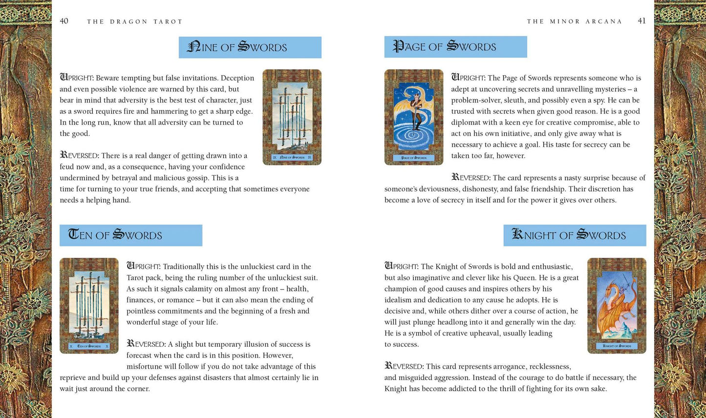 The Dragon Tarot: Includes a full deck of 78 specially commissioned tarot cards and a 64-page illustrated book