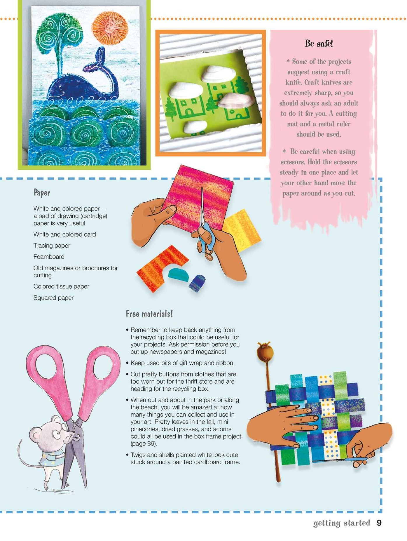 My First Painting and Collage Book: 35 fun and easy art projects for children aged 7 plus