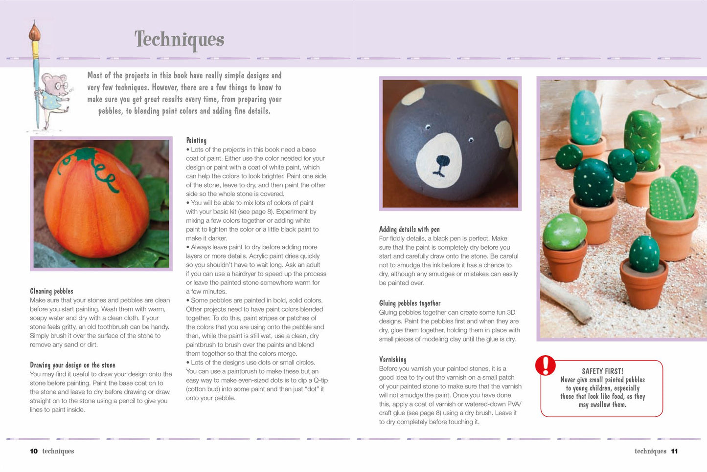 My First Rock Painting Book: 35 fun craft projects for children aged 7+