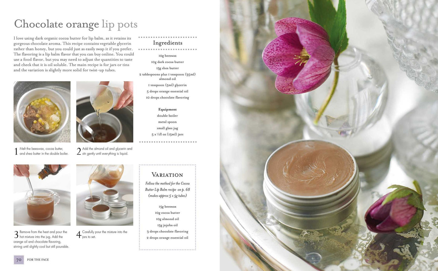 Natural Beauty: 35 step-by-step projects for homemade beauty