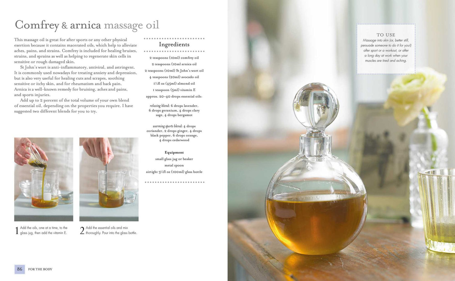 Natural Beauty: 35 step-by-step projects for homemade beauty
