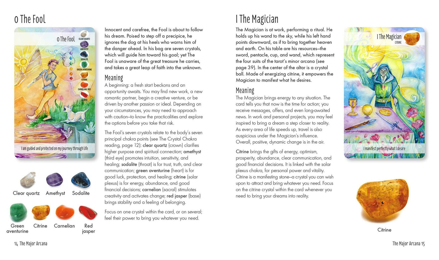The Crystal Power Tarot: Includes a Full Deck of 78 Specially Commissioned Tarot Cards and a 64-Page Illustrated Book