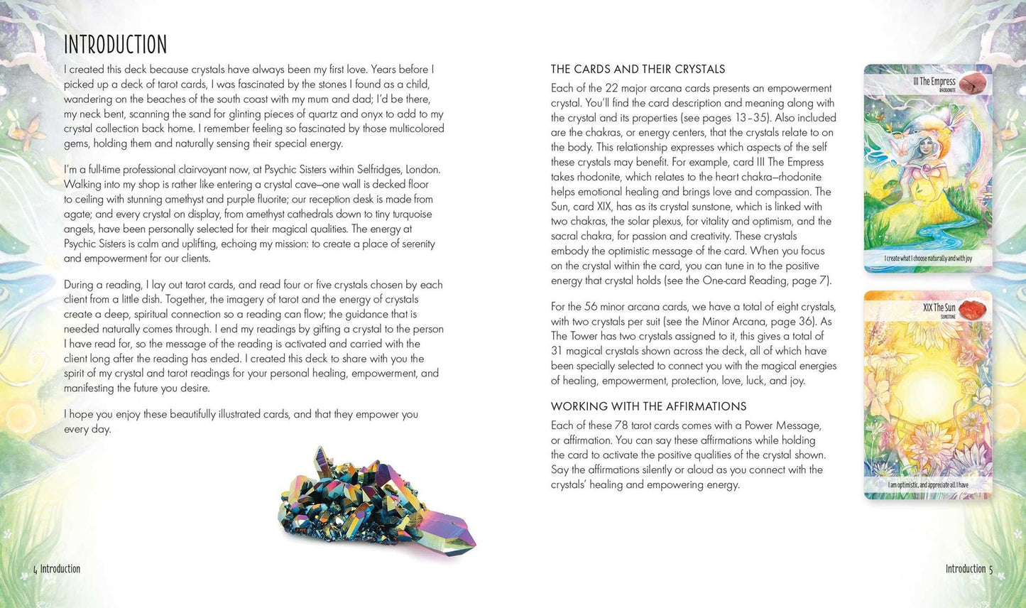 The Crystal Power Tarot: Includes a Full Deck of 78 Specially Commissioned Tarot Cards and a 64-Page Illustrated Book