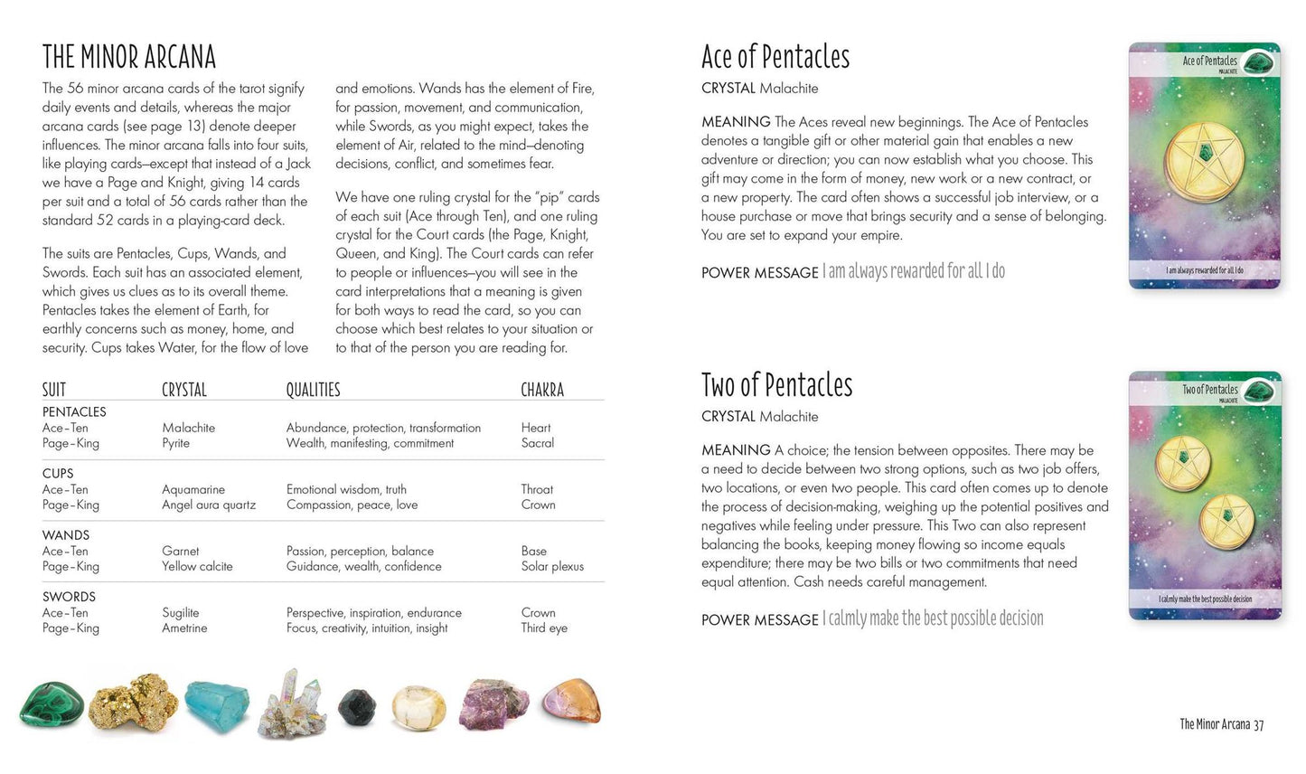The Crystal Power Tarot: Includes a Full Deck of 78 Specially Commissioned Tarot Cards and a 64-Page Illustrated Book