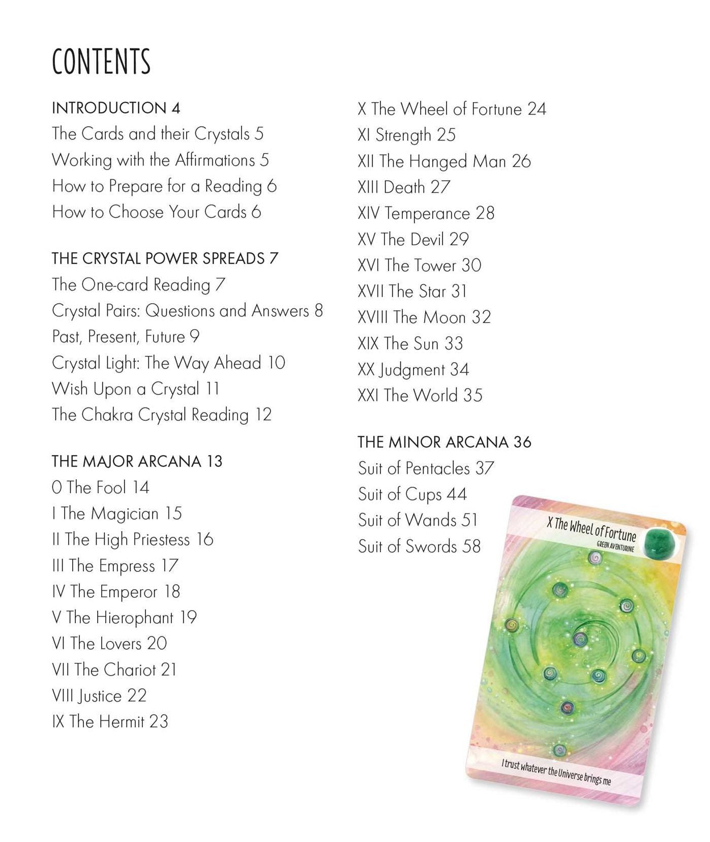 The Crystal Power Tarot: Includes a Full Deck of 78 Specially Commissioned Tarot Cards and a 64-Page Illustrated Book