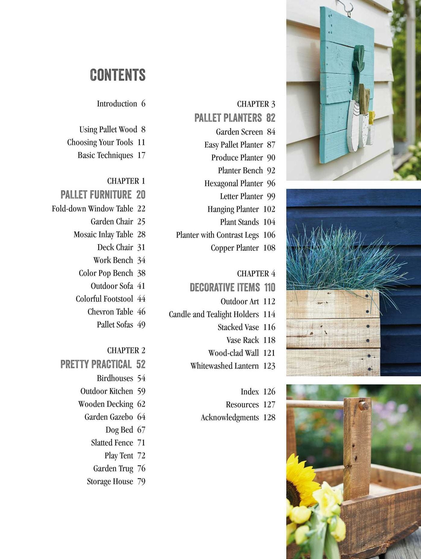 Pallet Wood Projects for Outdoor Spaces: 35 Contemporary Projects for Garden Furniture & Accessories