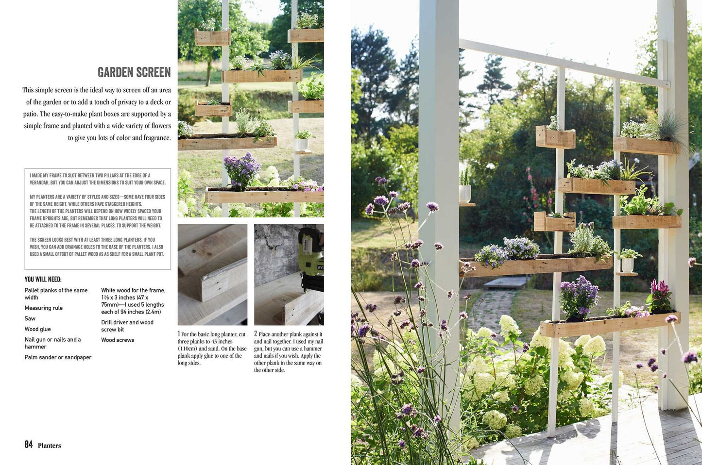 Pallet Wood Projects for Outdoor Spaces: 35 Contemporary Projects for Garden Furniture & Accessories