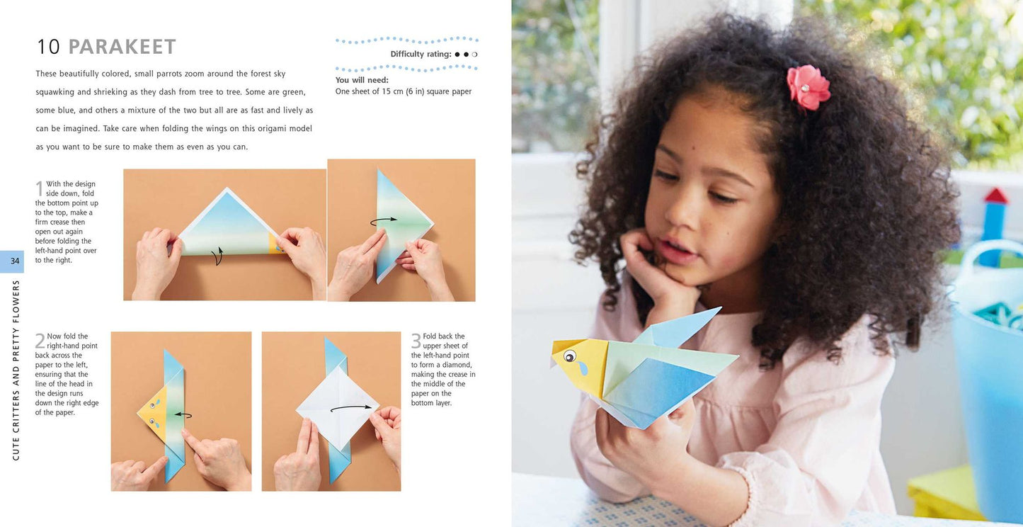 Origami for Kids: 35 fun paper projects to fold in an instant