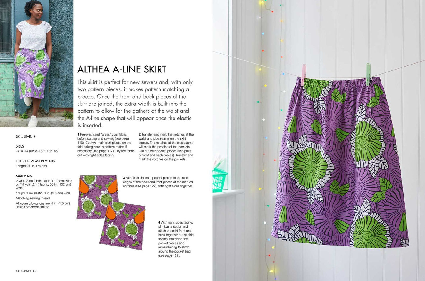 Sewing with African Wax Print Fabric: 25 vibrant projects for handmade clothes and accessories