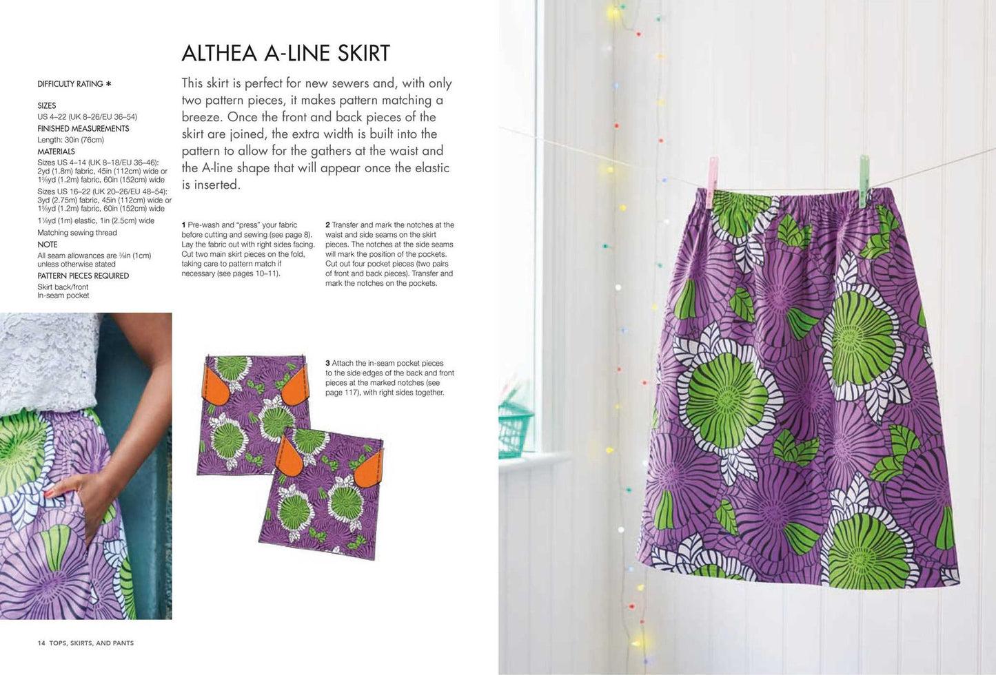 Sewing with African Wax Print Fabric: 25 vibrant projects for handmade clothes and accessories