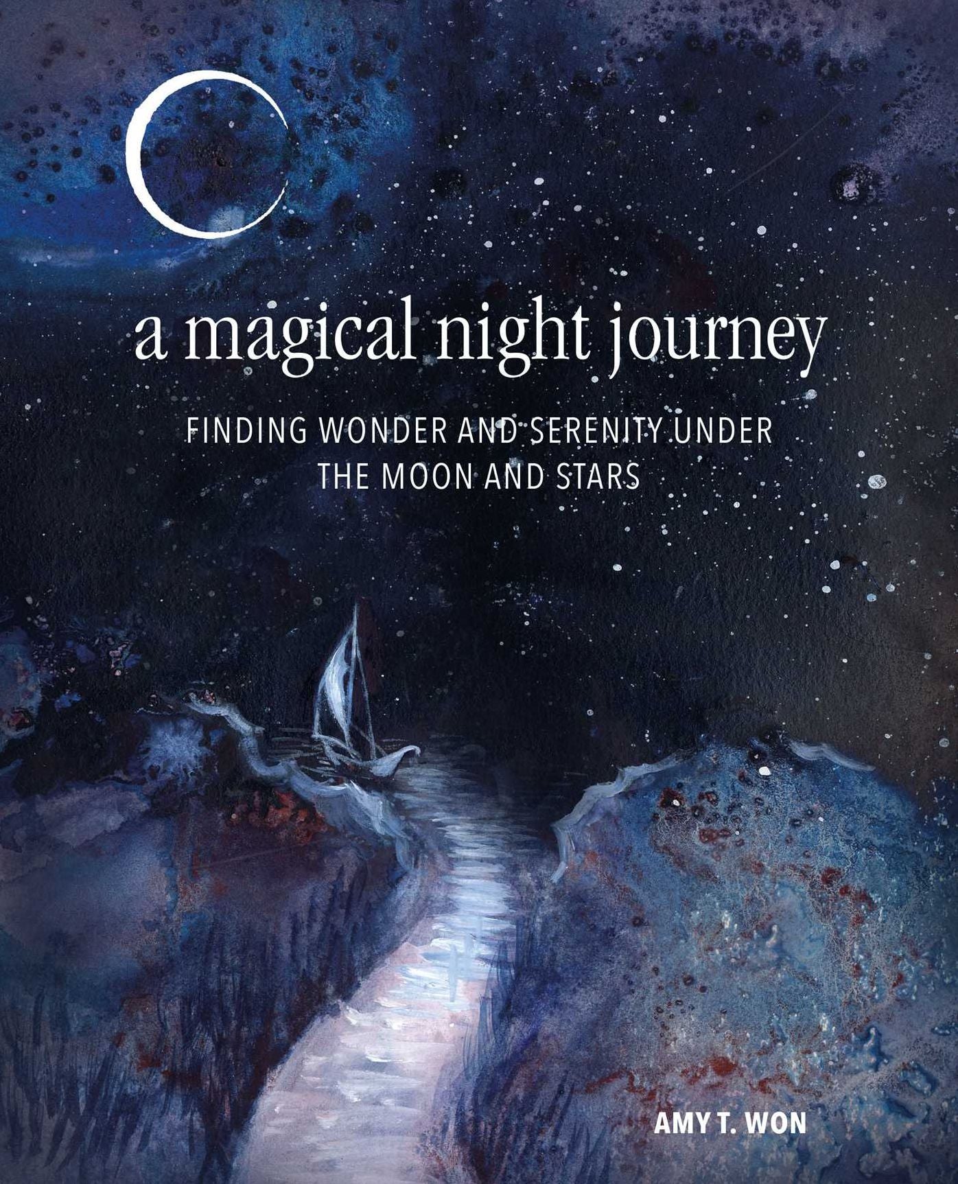 A Magical Night Journey Under the Moon and Stars: Finding wonder and serenity