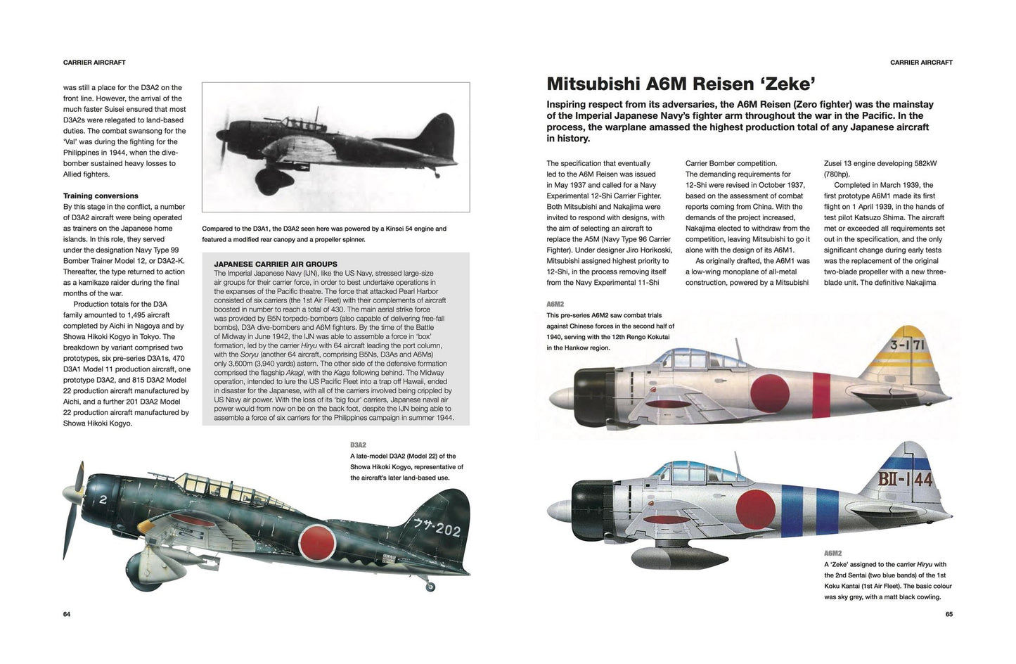 Japanese Aircraft of World War II: 1937-1945