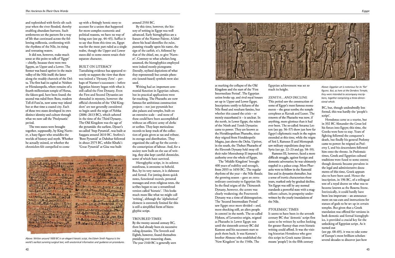 Ancient Peoples in Their Own Words: Ancient Writing from Tomb Hieroglyphs to Roman Graffiti