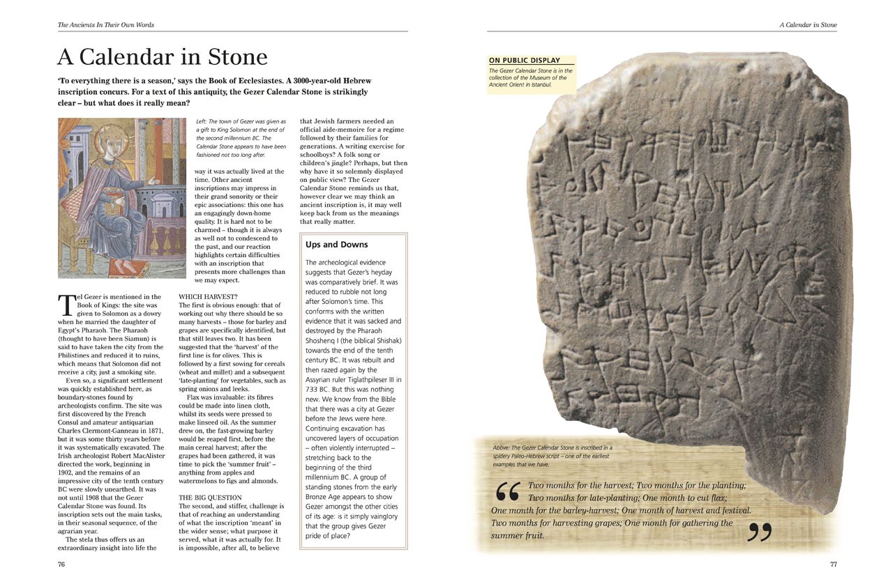 Ancient Peoples in Their Own Words: Ancient Writing from Tomb Hieroglyphs to Roman Graffiti